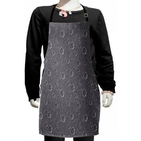 Space Kids Apron Surface of an Asteroid Planet Pattern with Huge Crater Spots and Circles Universe Theme Boys Girls Apron Bib with Adjustable Ties for Cooking Baking Painting Dimgrey by Ambesonne
Space Kids Apron Surface of an Asteroid Planet Pattern with Huge Crater Spots and Circles Universe Theme Boys Girls Apron Bib with Adjustable Ties for Cooking Baking Painting Dimgrey by Ambesonne