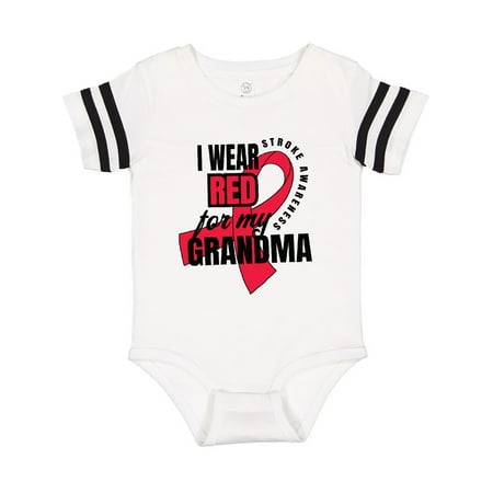 Inktastic I Wear Red For My Grandma Stroke Awareness Gift Baby Boy or Baby Girl Bodysuit
Inktastic I Wear Red For My Grandma Stroke Awareness Gift Baby Boy or Baby Girl Bodysuit