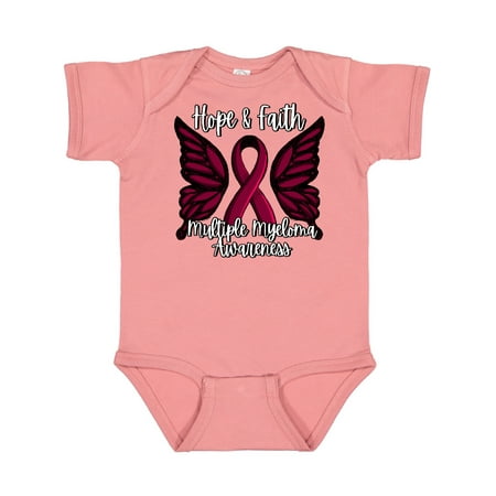 Inktastic Multiple Myeloma Cancer Awareness Hope & Faith with Butterfly Ribbon Gift Baby Boy or Baby Girl Bodysuit
Inktastic Multiple Myeloma Cancer Awareness Hope & Faith with Butterfly Ribbon Gift Baby Boy or Baby Girl Bodysuit