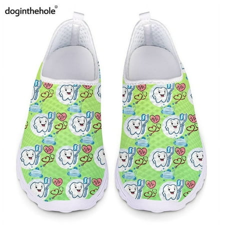 Purple Dental Design Flat Shoes for Women Cute Cartoon Teeth Pattern Mesh Sneaker Lightweight zapatillas mujer
Purple Dental Design Flat Shoes for Women Cute Cartoon Teeth Pattern Mesh Sneaker Lightweight zapatillas mujer