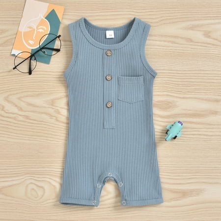 Hunpta Boys Pocket Outfits Jumpsuit Ribbed Infant Suspender Romper Button Baby Boys Romper&Jumpsuit
Hunpta Boys Pocket Outfits Jumpsuit Ribbed Infant Suspender Romper Button Baby Boys Romper&Jumpsuit