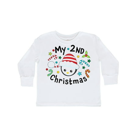 Inktastic My 2nd Christmas Cute Penguin with Candy Canes Gift Toddler Boy or Toddler Girl Long Sleeve T-Shirt
Inktastic My 2nd Christmas Cute Penguin with Candy Canes Gift Toddler Boy or Toddler Girl Long Sleeve T-Shirt