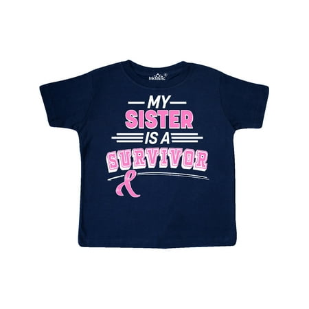Inktastic My Sister is a Survivor Breast Cancer Awareness Gift Toddler Boy or Toddler Girl T-Shirt
Inktastic My Sister is a Survivor Breast Cancer Awareness Gift Toddler Boy or Toddler Girl T-Shirt