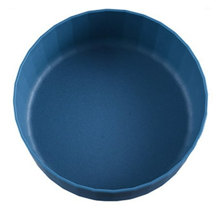 

Japanese Family Bone Spitting Plate Plastic Multi-Purpose Plate Fruit Plate Table Plate Blue 11cm