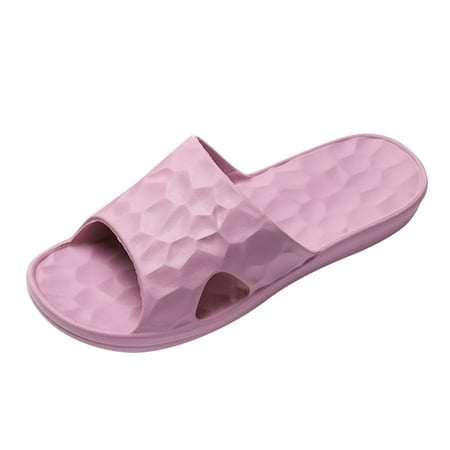 ZTTD Fashion Four Seasons Women Slippers Flat Bottom Home Bathroom Non Slip Open Toe Wavy Pattern Solid Color Purple
ZTTD Fashion Four Seasons Women Slippers Flat Bottom Home Bathroom Non Slip Open Toe Wavy Pattern Solid Color Purple