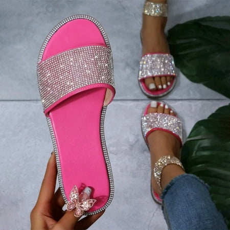 Frostluinai Women Sandals Savings 2023! Fashion Rhinestone Flat Women s Shoes Slotted Sandals Summer Casual Slippers
Frostluinai Women Sandals Savings 2023! Fashion Rhinestone Flat Women s Shoes Slotted Sandals Summer Casual Slippers