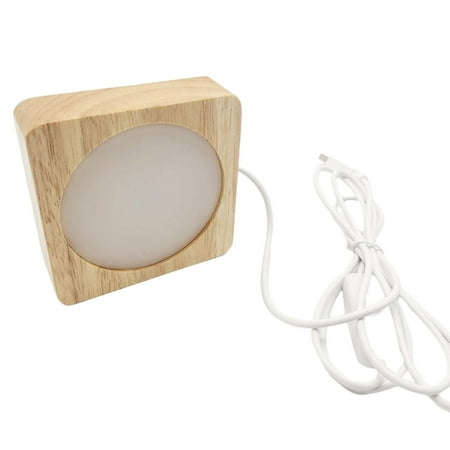 diy for light Base Holder USB Cable Luminous Handmade LED Wooden for Decoration
diy for light Base Holder USB Cable Luminous Handmade LED Wooden for Decoration