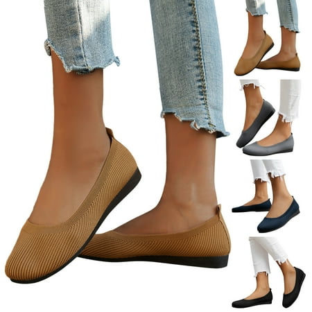 Aayomet Casual Women Shoes Slip on Fashion Spring And Summer Women Casual Shoes Flat Bottom Round Toe Fly Woven Mesh Breathable Gray 8
Aayomet Casual Women Shoes Slip on Fashion Spring And Summer Women Casual Shoes Flat Bottom Round Toe Fly Woven Mesh Breathable Gray 8
