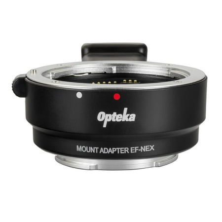 Opteka Auto Focus Lens Adapter for Canon EOS EF Lenses to Sony NEX (Mirrorless) Cameras