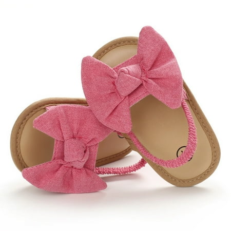 Lovebay Baby Girls Sandals Summer First Walker Shoes Outdoor 0-18M