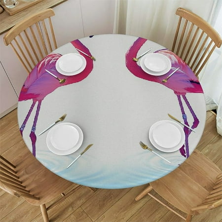 SHERONV Flamingos Water Airbrush Painting Round Table Cover Stain Resistant Washable Indoor Outdoor Tablecloth Kitchen Dining Wedding Parties Picnic Camping 100% Polyester Fiber 31-35
SHERONV Flamingos Water Airbrush Painting Round Table Cover Stain Resistant Washable Indoor Outdoor Tablecloth Kitchen Dining Wedding Parties Picnic Camping 100% Polyester Fiber 31-35