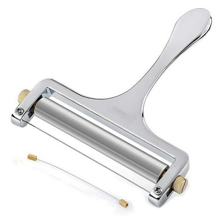Cheese Slicer Cheese Slicer with Adjustable with Wire for Soft and Semi-Hard Cheese-Includes 1 Replaceable Cutting Wire
Cheese Slicer Cheese Slicer with Adjustable with Wire for Soft and Semi-Hard Cheese-Includes 1 Replaceable Cutting Wire