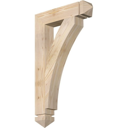 Ekena Millwork 3 1/2 W x 18 D x 30 H Thorton Arts & Crafts Smooth Bracket Douglas Fir
Ekena Millwork 3 1/2 W x 18 D x 30 H Thorton Arts & Crafts Smooth Bracket Douglas Fir