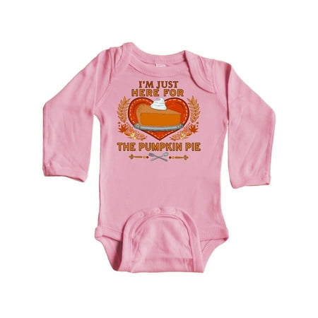 Inktastic I m Just Here for the Pumpkin Pie with Heart and Leaves Gift Baby Boy or Baby Girl Long Sleeve Bodysuit
Inktastic I m Just Here for the Pumpkin Pie with Heart and Leaves Gift Baby Boy or Baby Girl Long Sleeve Bodysuit