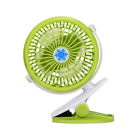 Battery Or USB Operated Clip Fan Mini Desk Fan Portable Hand Held Powered GN