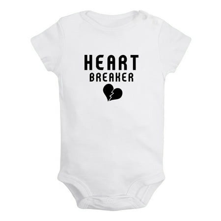 Heartbreaker Funny Rompers For Babies Newborn Baby Unisex Bodysuits Infant Jumpsuits Toddler 0-24 Months Kids One-Piece Oufits
Heartbreaker Funny Rompers For Babies Newborn Baby Unisex Bodysuits Infant Jumpsuits Toddler 0-24 Months Kids One-Piece Oufits