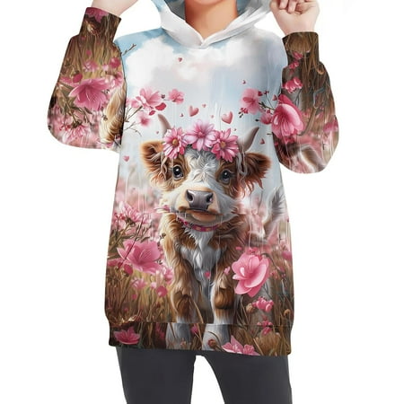 Children s Clothing High-end Clearance Crewneck Oversized Hooded Sweatshirt Kids Fashion Long Sleeve Pullover Tops 4-14 Years For Girls And Boys
Children s Clothing High-end Clearance Crewneck Oversized Hooded Sweatshirt Kids Fashion Long Sleeve Pullover Tops 4-14 Years For Girls And Boys