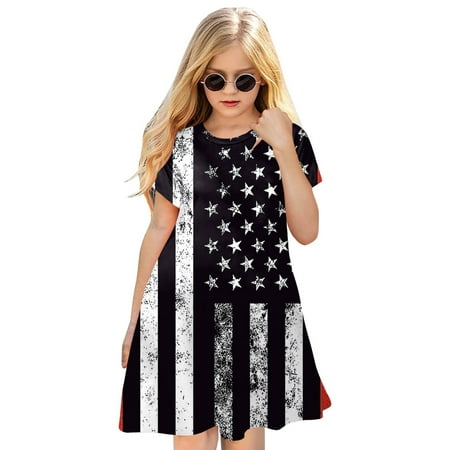 Independence Day For Children Toddler 4Th Of July 3D Graphic Printed Girls Summer Dress Short Sleeve Kids Casual Soft Party Princess Dress Baby Girl Clothes
Independence Day For Children Toddler 4Th Of July 3D Graphic Printed Girls Summer Dress Short Sleeve Kids Casual Soft Party Princess Dress Baby Girl Clothes