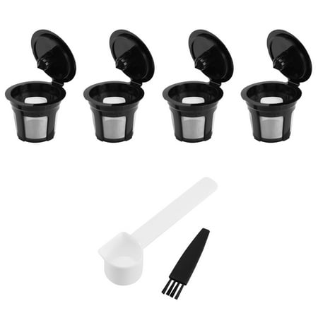 Reusable K Cups for - Universal Fit 1.0 & 2.0 Coffee Makers Refillable Kcups Coffee Filters for All
Reusable K Cups for - Universal Fit 1.0 & 2.0 Coffee Makers Refillable Kcups Coffee Filters for All