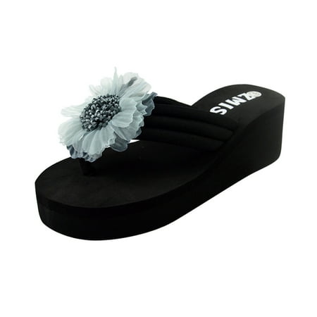 Tangnade Ladies daily all-match casual shoes Women s Ladies Summer Flower Home Wedges Beach Shoes Sandals Flip Flops Slippers Light blue 38
Tangnade Ladies daily all-match casual shoes Women s Ladies Summer Flower Home Wedges Beach Shoes Sandals Flip Flops Slippers Light blue 38