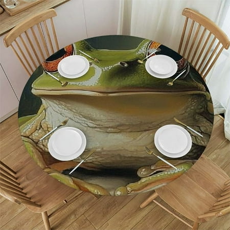 Patifu Frog Butterfly Book Round Tablecloth Stain-Resistant Washable 100% Polyester Fiber Outdoor Fitted 38 -42
Patifu Frog Butterfly Book Round Tablecloth Stain-Resistant Washable 100% Polyester Fiber Outdoor Fitted 38 -42