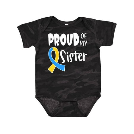 Inktastic Proud of My Sister Down Syndrome Awareness Gift Baby Boy or Baby Girl Bodysuit
Inktastic Proud of My Sister Down Syndrome Awareness Gift Baby Boy or Baby Girl Bodysuit