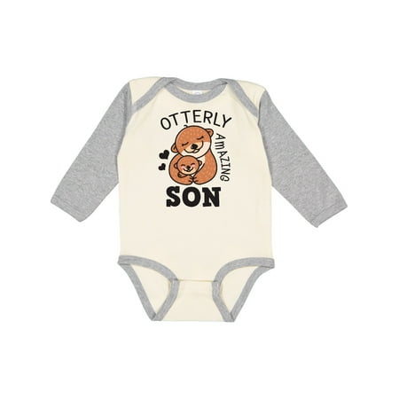 Inktastic Otterly Amazing Son with Mother and Child Otter Boys Long Sleeve Baby Bodysuit
Inktastic Otterly Amazing Son with Mother and Child Otter Boys Long Sleeve Baby Bodysuit
