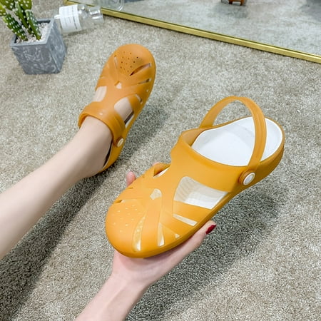 Women‘s Sandals And Slippers Hole Shoes Jelly Sandals Flat Non-slip Beach Shoes
Women‘s Sandals And Slippers Hole Shoes Jelly Sandals Flat Non-slip Beach Shoes