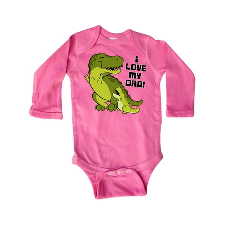 Inktastic I Love my Dad with Baby and Daddy Tyranasaurus Rex Gift Baby Boy or Baby Girl Long Sleeve Bodysuit
Inktastic I Love my Dad with Baby and Daddy Tyranasaurus Rex Gift Baby Boy or Baby Girl Long Sleeve Bodysuit