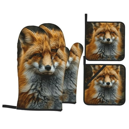 Animal close-up Oven Mitts and Pot Holders Heat Resistant Plate Moving Non-Slip Gloves for BBQ Grill Baking Cooking Oven
Animal close-up Oven Mitts and Pot Holders Heat Resistant Plate Moving Non-Slip Gloves for BBQ Grill Baking Cooking Oven