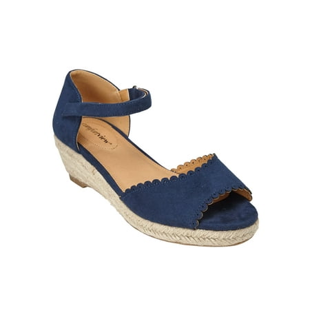 Comfortview Women s Wide Width The Charlie Espadrille Sneaker