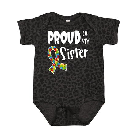 Inktastic Proud of My Sister Autism Awareness Puzzle Piece Ribbon Gift Baby Boy or Baby Girl Bodysuit
Inktastic Proud of My Sister Autism Awareness Puzzle Piece Ribbon Gift Baby Boy or Baby Girl Bodysuit