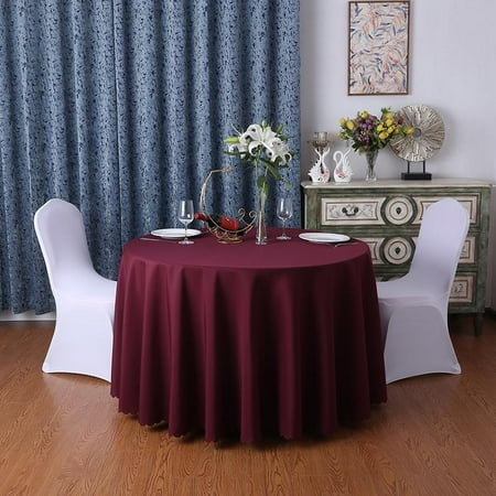 Round Tablecloth - Polyester Fabric Washable Tablecloth Table Decoration for Kitchen Dining Outdoor Dining Room
Round Tablecloth - Polyester Fabric Washable Tablecloth Table Decoration for Kitchen Dining Outdoor Dining Room