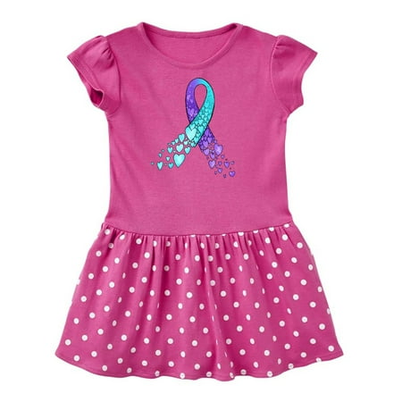 Inktastic Suicide Prevention Ribbon with Blue and Purple Hearts Gift Toddler Girl Dress
Inktastic Suicide Prevention Ribbon with Blue and Purple Hearts Gift Toddler Girl Dress