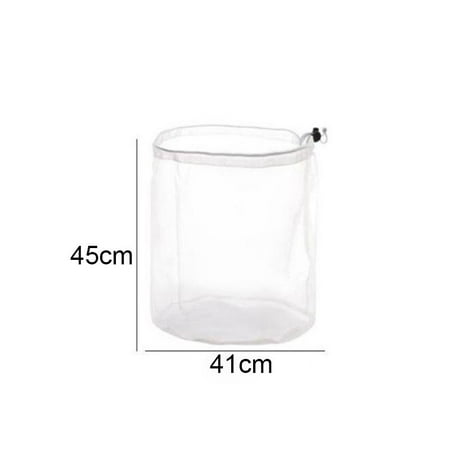 CKCL Laundry Net Bag Drawstring Closure Washing Machine Aid Mesh Bags for Shirts Bra Lingerie Underwear(L)
CKCL Laundry Net Bag Drawstring Closure Washing Machine Aid Mesh Bags for Shirts Bra Lingerie Underwear(L)