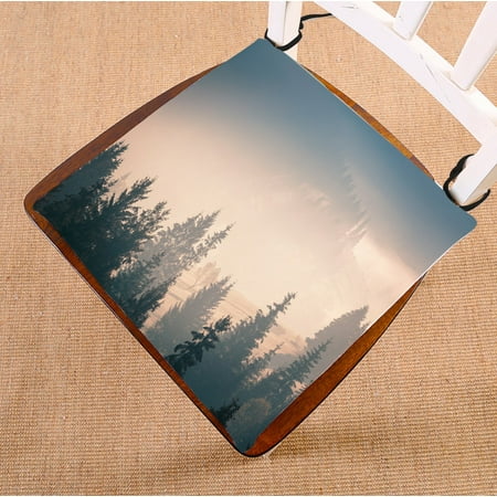PHFZK Beautiful Nature Landscape Chair Pad Fog over Mountain Range in Sunrise Seat Cushion Chair Cushion Floor Cushion Two Sides Size 16x16 inches
PHFZK Beautiful Nature Landscape Chair Pad Fog over Mountain Range in Sunrise Seat Cushion Chair Cushion Floor Cushion Two Sides Size 16x16 inches