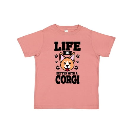 Inktastic Life is Better with a Corgi Gift Toddler Boy or Toddler Girl T-Shirt
Inktastic Life is Better with a Corgi Gift Toddler Boy or Toddler Girl T-Shirt