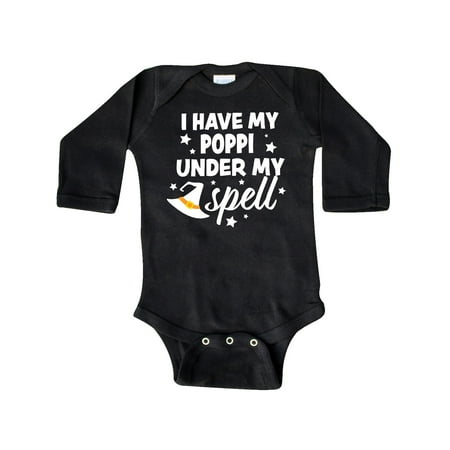 Inktastic I Have My Poppi Under My Spell with Cute Witch Hat Gift Baby Boy or Baby Girl Long Sleeve Bodysuit
Inktastic I Have My Poppi Under My Spell with Cute Witch Hat Gift Baby Boy or Baby Girl Long Sleeve Bodysuit
