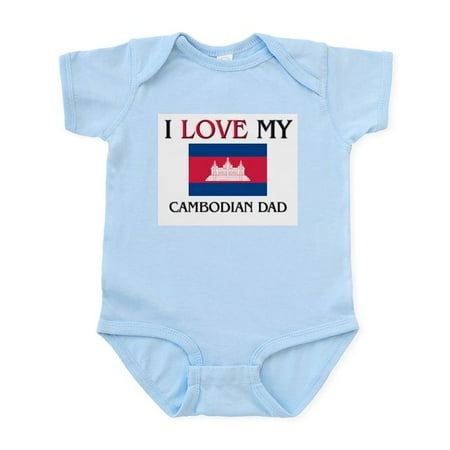 CafePress - I Love My Cambodian Dad Infant Bodysuit - Baby Light Bodysuit Size Newborn - 24 Months
CafePress - I Love My Cambodian Dad Infant Bodysuit - Baby Light Bodysuit Size Newborn - 24 Months