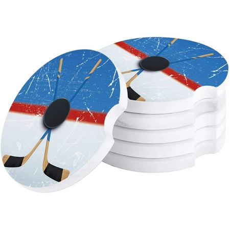 FMSHPON Retro Hockey Sports Play Field Set of 4 Car Coaster for Drinks Absorbent Ceramic Stone Coasters Cup Mat with Cork Base for Home Kitchen Room Coffee Table Bar Decor
FMSHPON Retro Hockey Sports Play Field Set of 4 Car Coaster for Drinks Absorbent Ceramic Stone Coasters Cup Mat with Cork Base for Home Kitchen Room Coffee Table Bar Decor