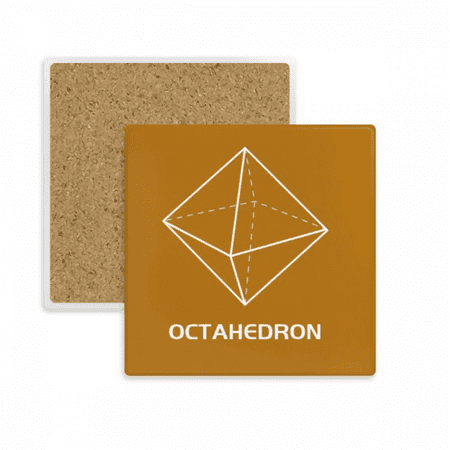 Octahedral Mathematical Geometric Space Coaster Cup Mat Mug Subplate Holder Insulation Stone
Octahedral Mathematical Geometric Space Coaster Cup Mat Mug Subplate Holder Insulation Stone