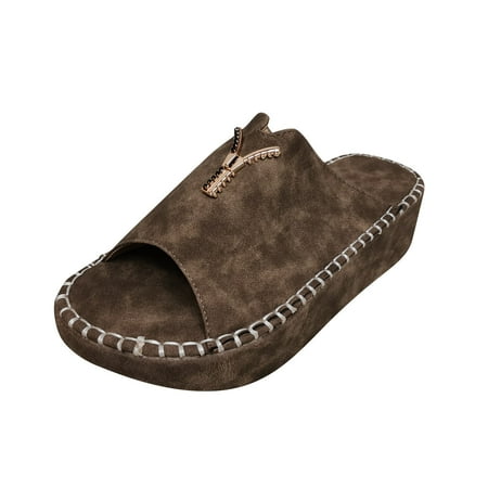 VerPetridure Spring And Women s Sandals Summer Casual Platform Thick-soled Fish Mouth Sandals And Sandals
VerPetridure Spring And Women s Sandals Summer Casual Platform Thick-soled Fish Mouth Sandals And Sandals
