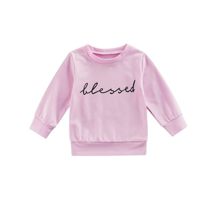 Sunisery Autumn Infant Baby Girls Boys Sweatshirt Tops Letter Printed Long Sleeve Pullover Casual Tops Pink 2-3 Years 
Sunisery Autumn Infant Baby Girls Boys Sweatshirt Tops Letter Printed Long Sleeve Pullover Casual Tops Pink 2-3 Years
