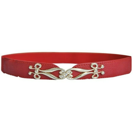 Women Fashion Thin Flower Gold Metal Buckle Elastic Stretch Corset Waist Belt for Dresses Vintage Elastic Thin Waist Belt
Women Fashion Thin Flower Gold Metal Buckle Elastic Stretch Corset Waist Belt for Dresses Vintage Elastic Thin Waist Belt