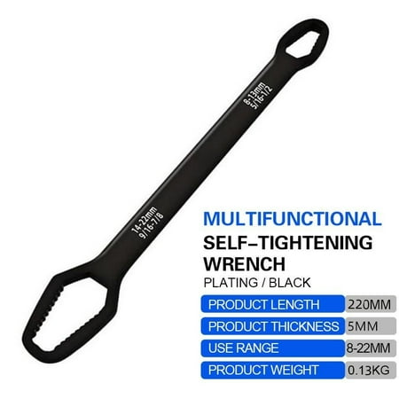 Universal Torx Wrench Self-tightening Adjustable Glasses Wrench Board Double-head Torx Spanner Hand Tools For Factory