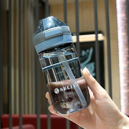 Skearow 17oz Cup Spill-Proof Cups Reusable Cold Mugs Leak-Proof Water Bottle With Lid Straw Drinking Light blue 500 ml
Skearow 17oz Cup Spill-Proof Cups Reusable Cold Mugs Leak-Proof Water Bottle With Lid Straw Drinking Light blue 500 ml