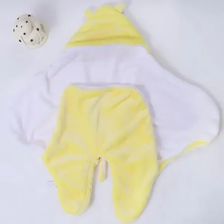 Baby Flannel Thickened Pajamas Baby Bag Used In Autumn And Winter
