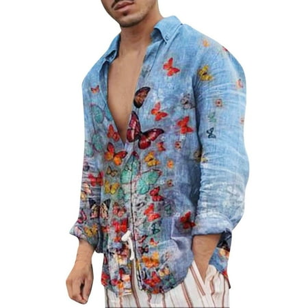 Men Autumn Winter And Linen Printed Long Sleeves Single Stand Collar Casual Shirts Top down Pajama
Men Autumn Winter And Linen Printed Long Sleeves Single Stand Collar Casual Shirts Top down Pajama