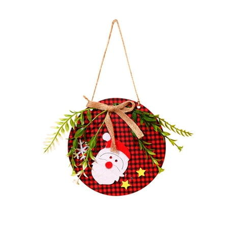 Christmas Decorations Clearance! Christmas Decoration Wooden Pendant Applique Wooden Doorplate Door Hanger
Christmas Decorations Clearance! Christmas Decoration Wooden Pendant Applique Wooden Doorplate Door Hanger