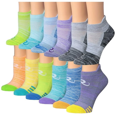 Ronnox Women s 12-Pairs Low Cut Running & Athletic Performance Tab Socks RLT13-AB-ML
Ronnox Women s 12-Pairs Low Cut Running & Athletic Performance Tab Socks RLT13-AB-ML